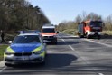 Schwerer VU Krad Fahrrad Koeln Porz Alte Koelnerstr P008